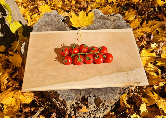 Jumbo Raw Cherry Wood Cutting Board